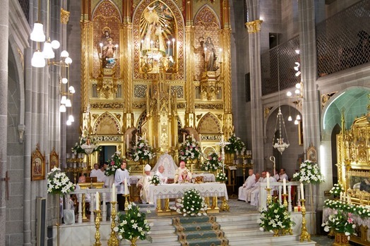 Eucarist&iacute;a en honor a Santa Teresa de Jes&uacute;s Jornet. Foto: V. Guti&eacute;rrez / AVAN