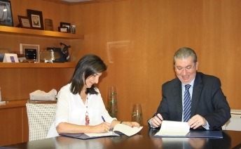 Isabel Cosme y Jos&eacute; Salinas