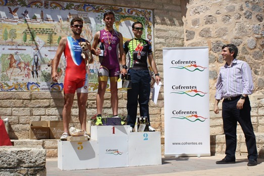 Podium vencedores masculino