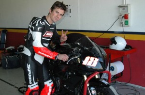 Nico Terol en las tandas pretemporada Copa de España de Velocidad (Small)