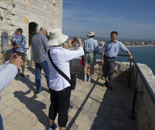 turistas en Castellón