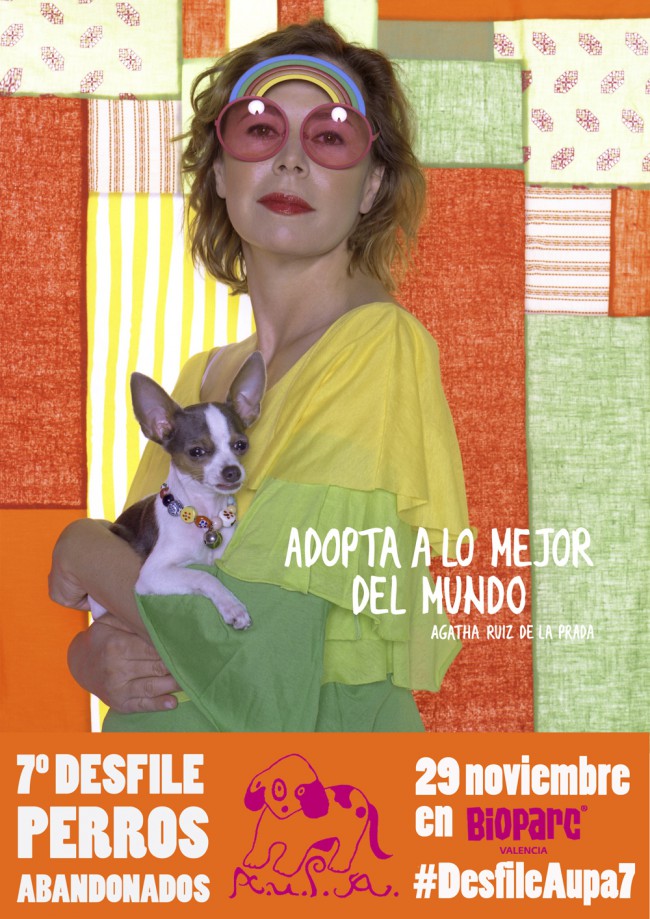cartel AGATHA 7º desfile solidario de perros abandonados web