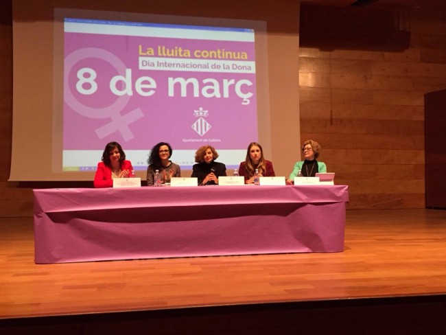 Acto del Día de la Mujer en Cullera