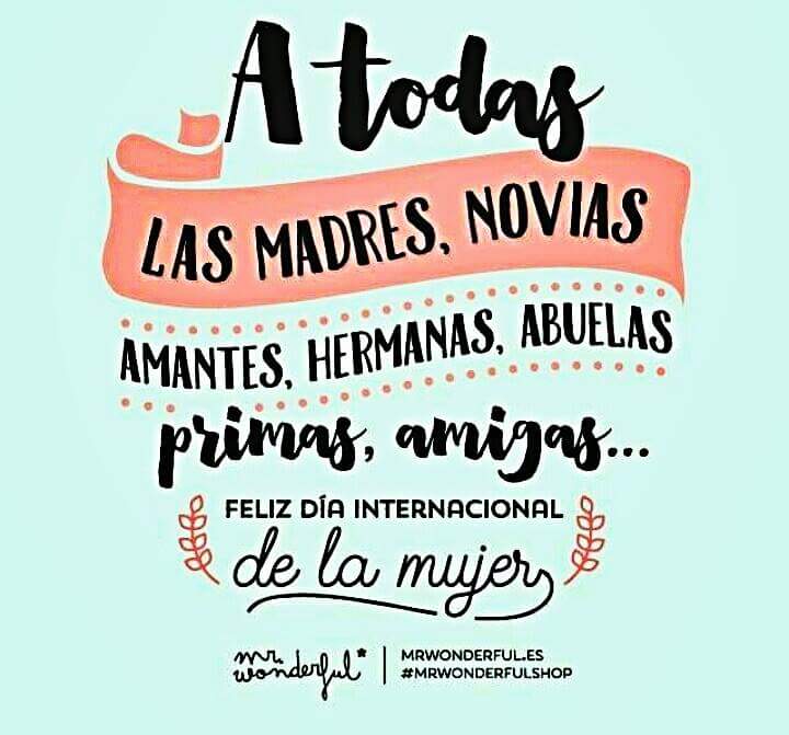 Felicitación del Día de la Mujer, Falla El Pilar