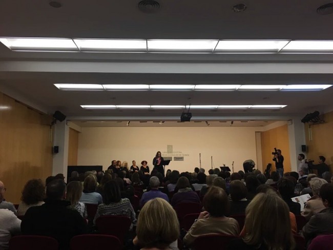 Acto del Día de la Mujer en Gandia