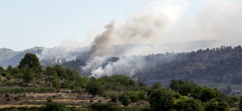 Incendio declarado en  Bolbaite foto_Abulaila (8)