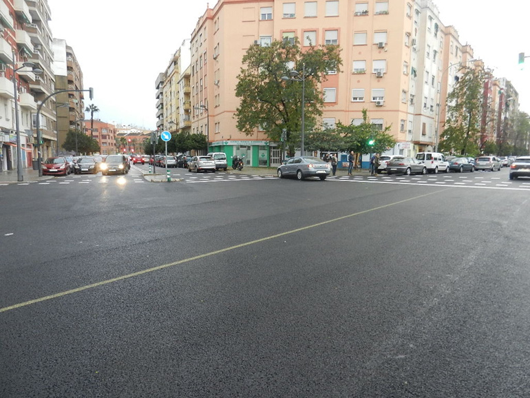 Asfaltado de la calle Archiduque Carlos