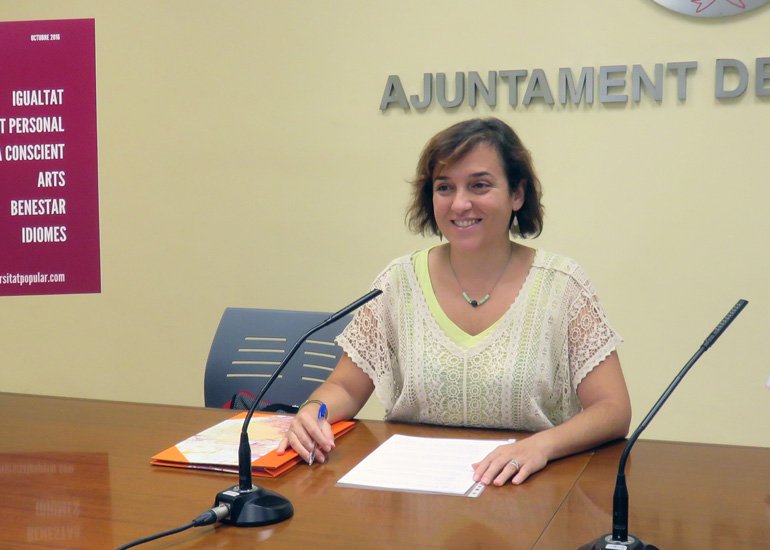 Isabel Lozano, regidora d’Igualtat de l’Ajuntament de València, en una imatge d'arxiu.