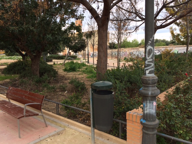 Parque de la calle Río Bidasoa con Joan Piñol
