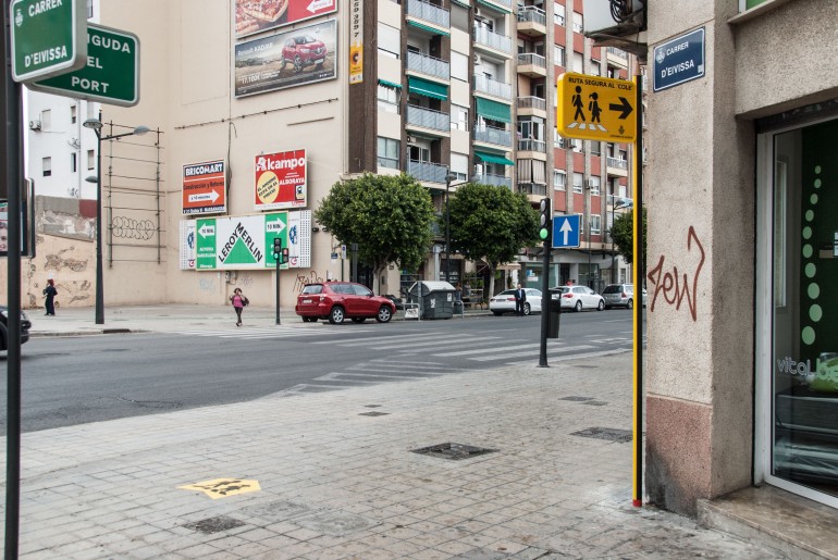 Nuevas Rutas Escolares Seguras en el colegio La Purísima del Grau