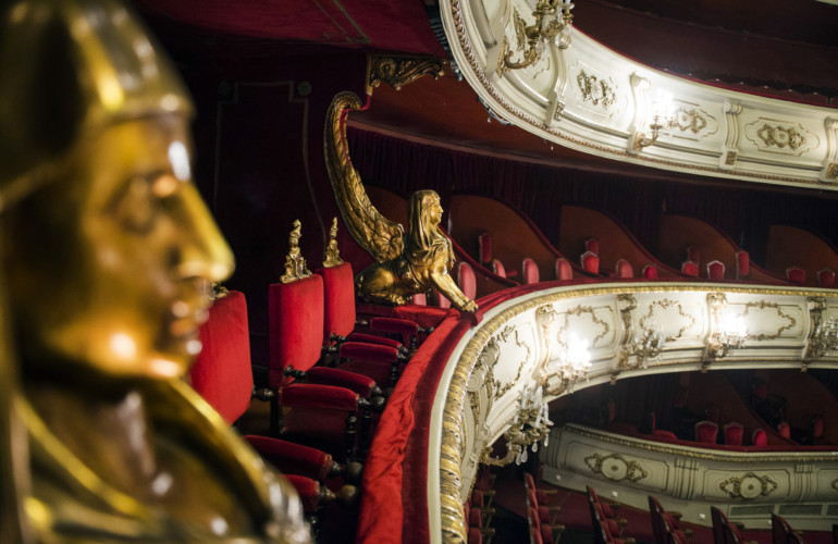 Interior del Teatre Principal.