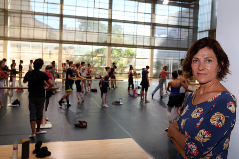 La regidora Maite Girau s’ha reunit amb l’alumnat i professorat del VIII Campus Internacional de Dansa
