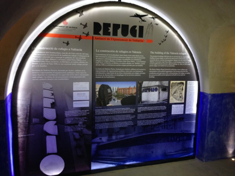 Refugio antiaéreo del Ayuntamiento de Valencia