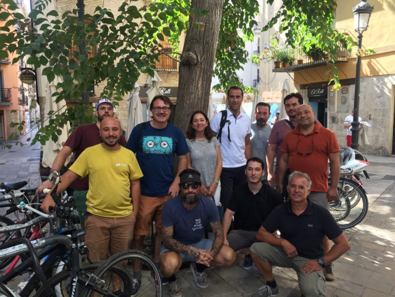 El concejal de Movilidad Sostenible ha valorado positivamente la aportación de las empresas de alquiler de bicis