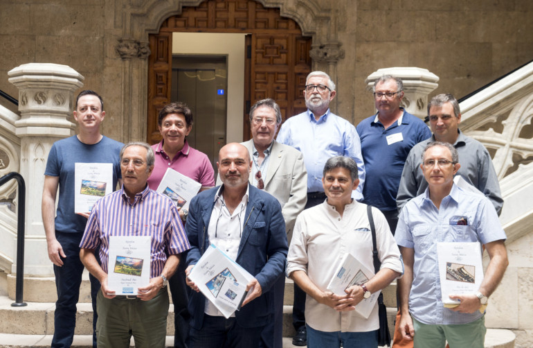 Xavier Rius durante la presentación del CD y partituras 'Retrobem la nostra musica 2017'. Foto: Abulaila