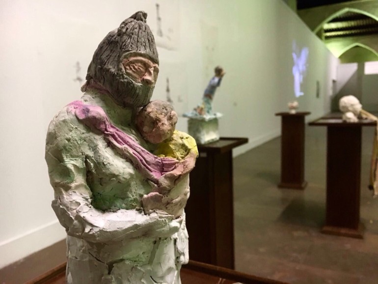 Exposició 'Blanca Europa' de Daniela Ortiz, en Les Drassanes