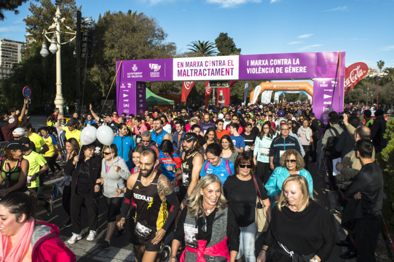 I Marxa contra la Violència de gènere. Foto: Jose Royo