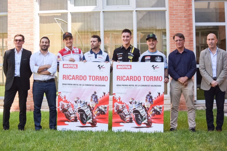 Presentación del Cartel del GP Motul Comunidad Valenciana, que se va a disputar en el Circuit Ricardo Tormo