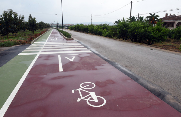 La connexió per a vianants i ciclistes entre Alfarp, Catadau i Llombai serà una realitat en 2018. Foto: Abulaila