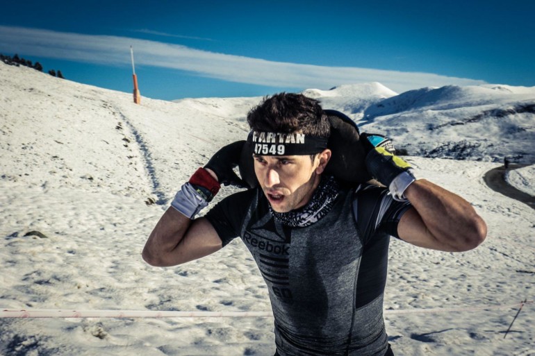 Alejandro Samper está dispuesto a triunfar en la Spartan Race de Cheste.