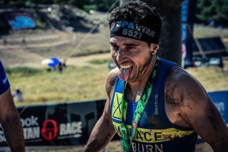 Alejandro Samper está dispuesto a triunfar en la Spartan Race de Cheste.