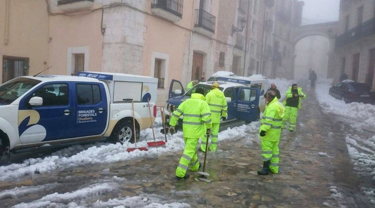 Diputación elabora una lista de carreteras a evitar durante el episodio de gota fría