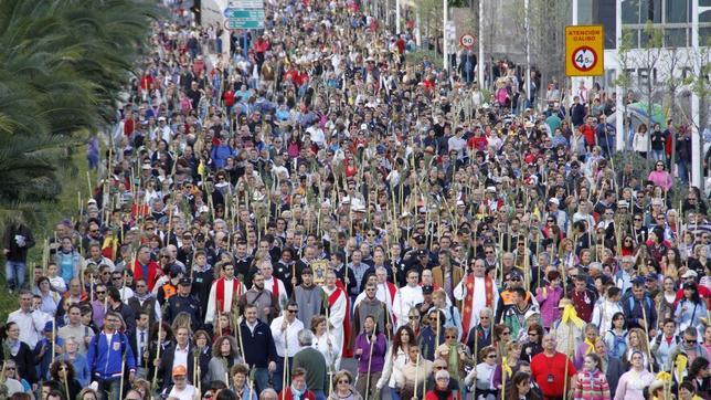 Peregrinos Santa Faz