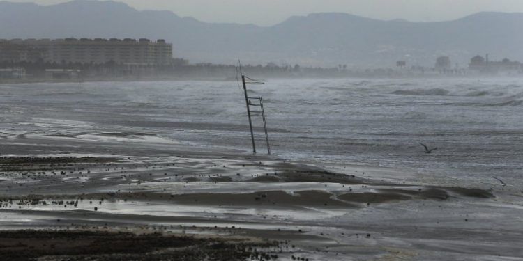 temporal valencia playa