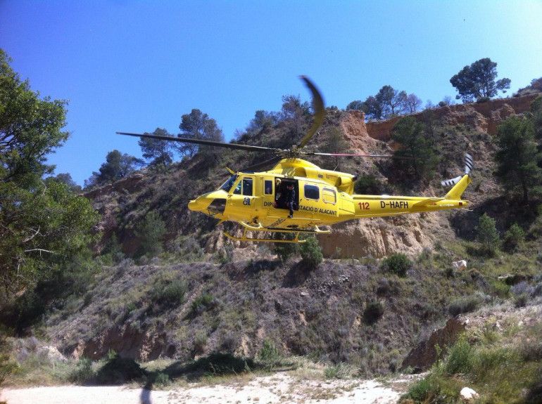 bomberos alicante helicoptero