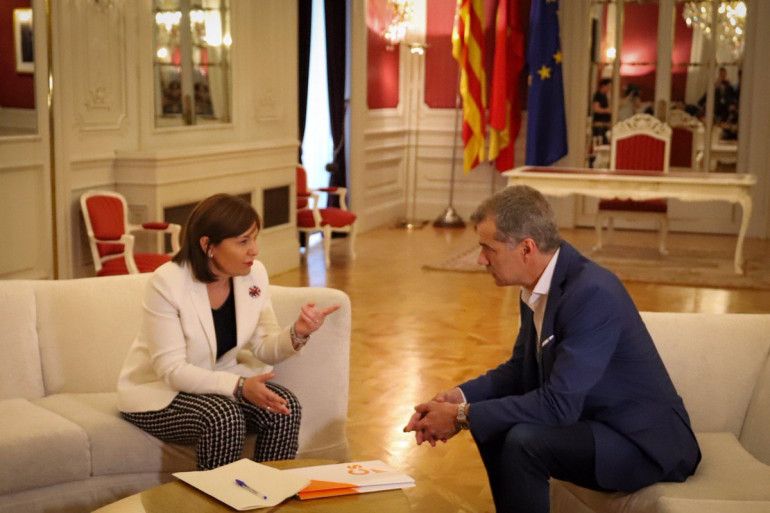 Toni Cantó e Isabel Bonig