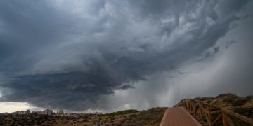 orihuela playa temporal lluvia