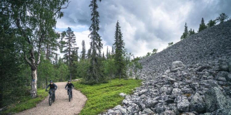 Ejemplo de recorridos adaptados en el parque natural de Pyhä-luosto