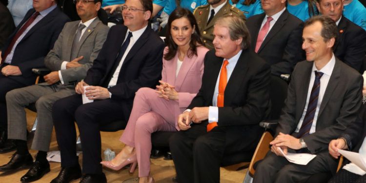 Reina Letizia y Ximo Puig