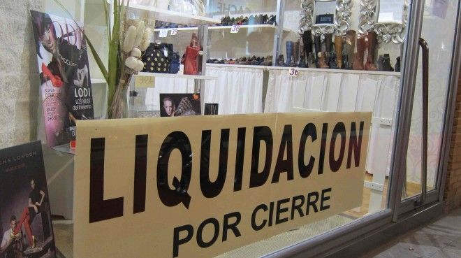 empresa pyme comercio liquidacion por cierre