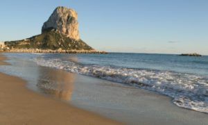 Playa Arenal-Boll de Calp.
