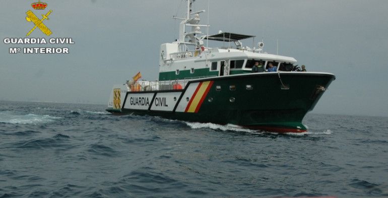 servicio maritimo Guardia Civil