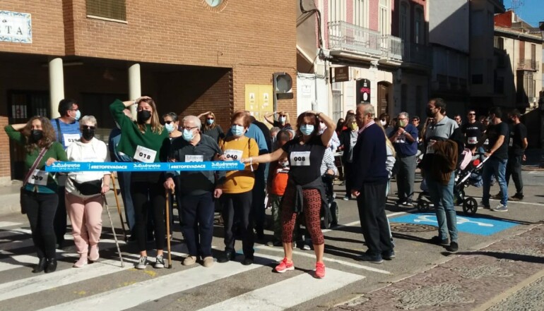 Inicio de la carrera 'Muévete por la salud mental' en Segorbe