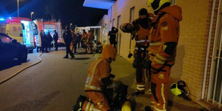 incendio residencia Moncada