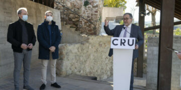 Foto de archivo: Inauguración de la zona verde y descanso inaugurada en Sot de Ferrer junto a la acequia mayor del Palancia, una actuación de regeneración urbana realizada con cargo al CRU.