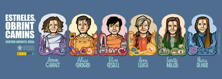 Seis prestigiosas investigadoras darán nombre a aulas del centro infantil de la UPV