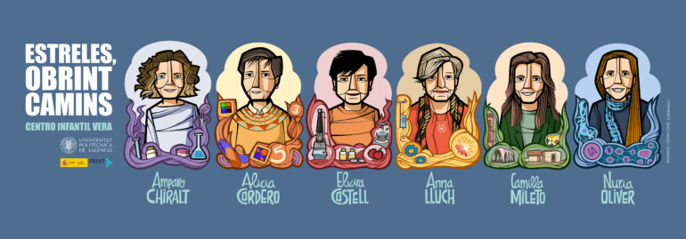 Seis prestigiosas investigadoras darán nombre a aulas del centro infantil de la UPV