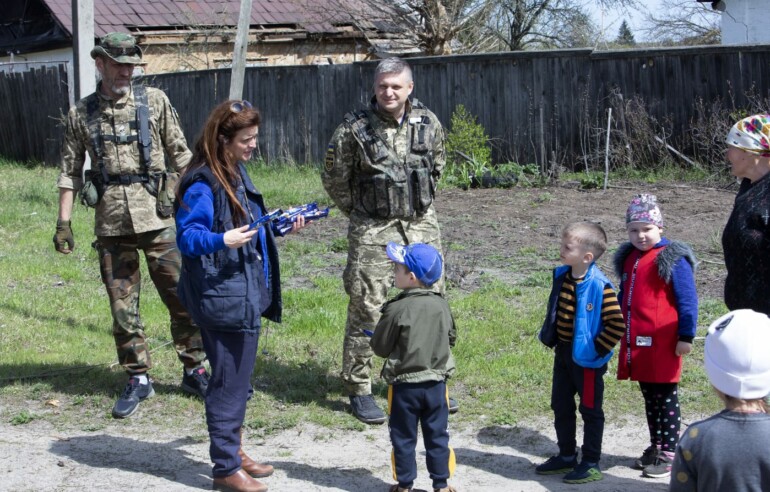 Juntos por la Vida en Ucrania niños