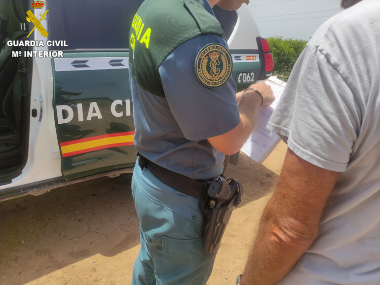 Guardia Civil actuacion Alginet