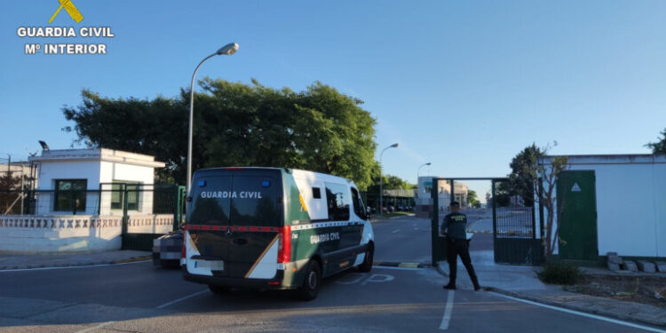 Guardia Civil traslado preso