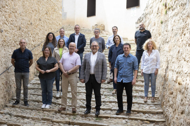 Equipo de gobierno de la Diputación de Castellón en La Balma