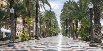 paseo explanada de Alicante