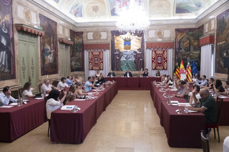 Pleno de la Diputación de Castellón de este martes