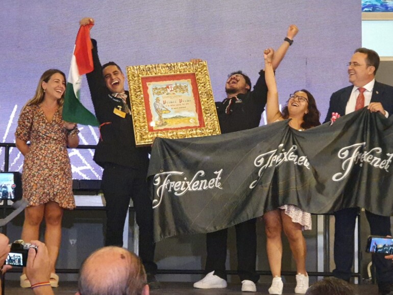 Primer premio del 61 Concurs Internacional de Paella Valenciana de Sueca