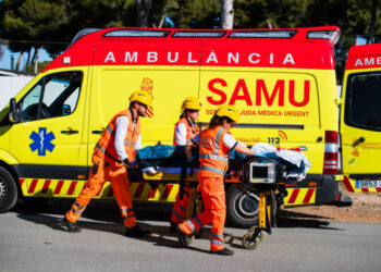 El SAMU interviene en una emergencia