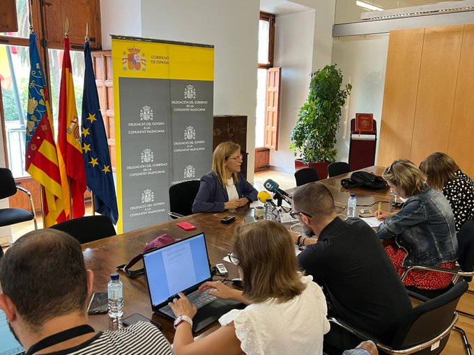 Pilar Bernabé delegada del Gobierno en la Comunitat Valenciana